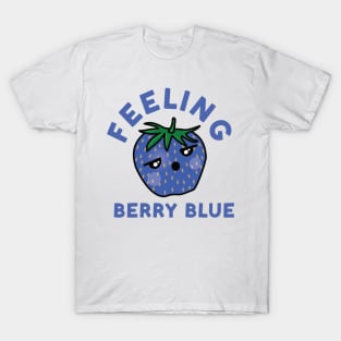 Cute Strawberry Feeling Berry Blue T-Shirt